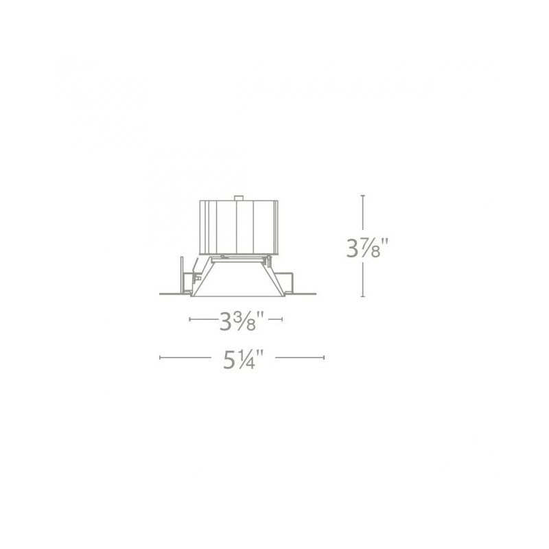 Aether 5.25" Recessed Lighting Kit, Haze