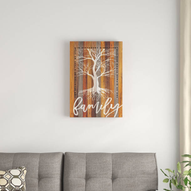 Winston Porter Family Tree On Canvas Graphic Art | Wayfair