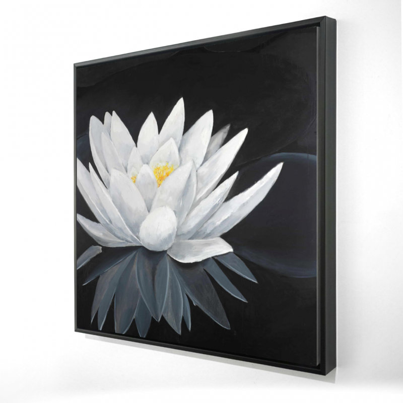 " Lotus Flower With Reflection "