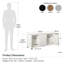 Banc de rangement pour chaussures Lory, rangement pour chaussures