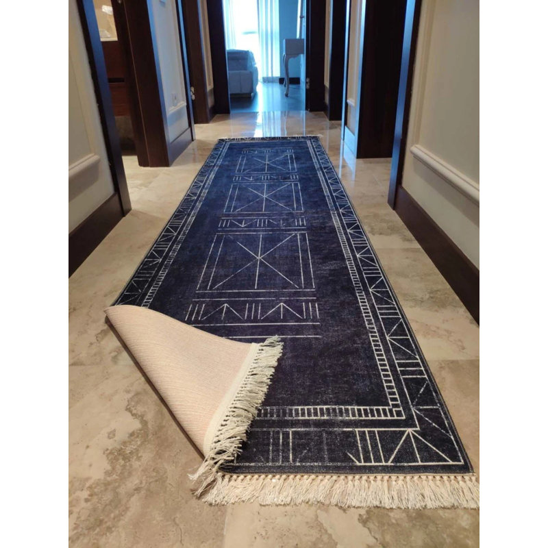 Tapis antidérapant en polyamide Firenze, Rectangle 2 pi 7 po x 10 pi 6 po