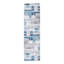 Tapis bleu / gris Alvardo-629925830