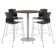 42" L Round Breakroom Table and Chair Set