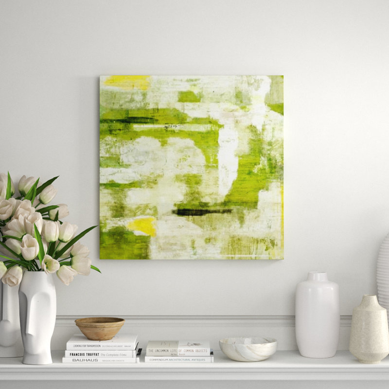 Blank Slate Print by Chelsea Art Studio, 40" H x 40" W, Knife Gel