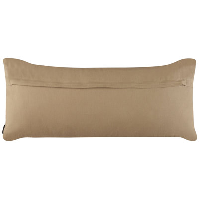 LUINA Beige Rectangular Lumbar Cushion