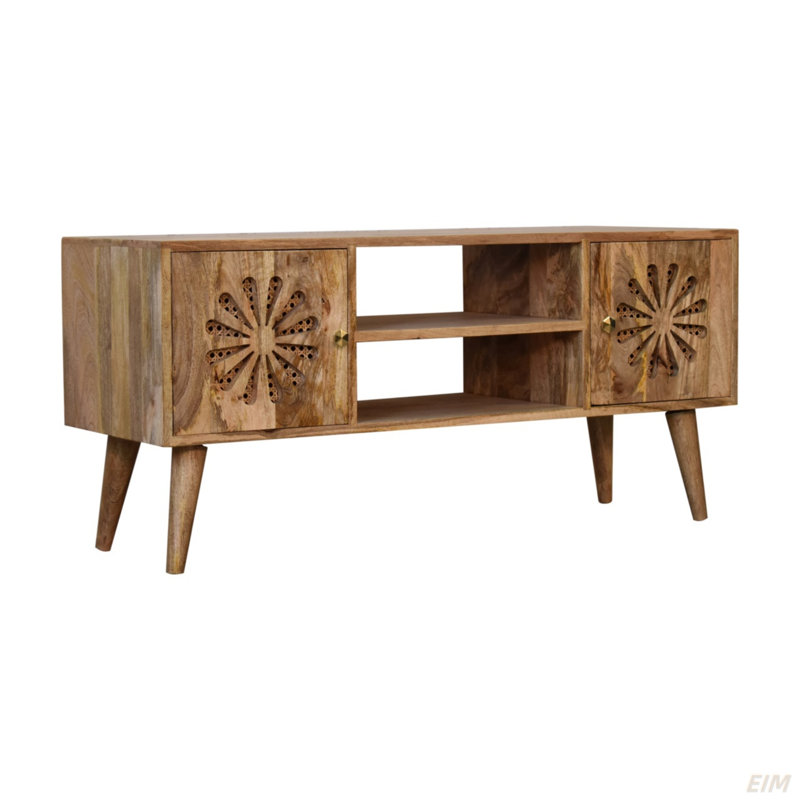 Meuble audio-vidéo Rosalie en bois massif Artisan Furniture