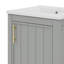 Meuble-lavabo de 20 pouces avec support de rangement, tablette ouverte-240329870