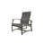 Belle Isle Sling Aluminum Frame Hidden Motion Chat/Lounge Chair With Marine Grade Polymer Arm Accent-98358307-98714574