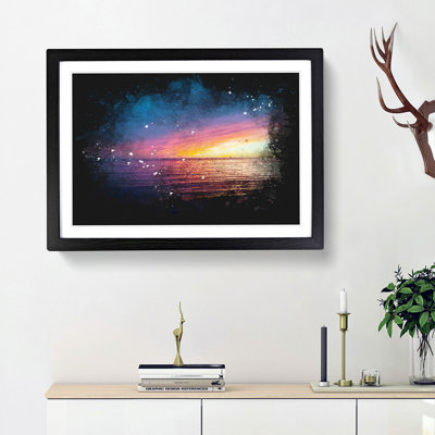 California Sunset - Framed Print