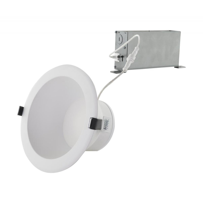 5.9'' Selectable Color Temperature 23 Watt Dimmable IC Rated LED Retrofit Recessed Lighting Kit