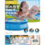 Vinyl Round Inflatable Pool 0.76cm H x 0.28cm W x 3.04cm L