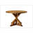 Weathered Oak Finish Dining Table