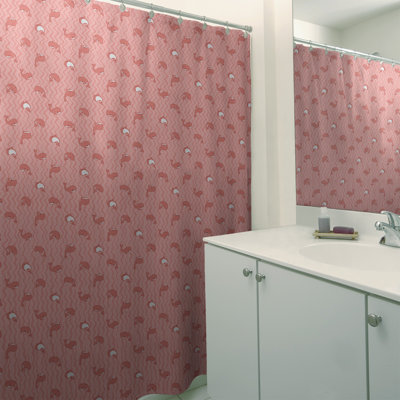 Rideau de douche simple katelyn elizabeth baleines