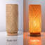 Lampe de table en bambou