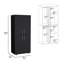 Armoire armoire H 70 po, portes doubles, 6 tablettes, 2 tiges de suspension-749271795