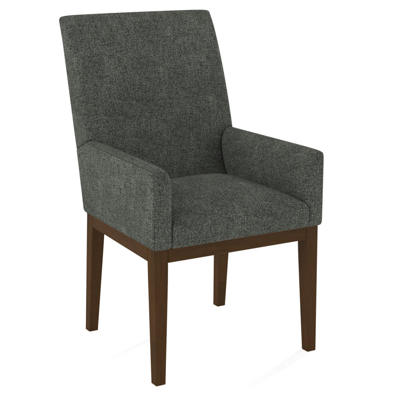 Upholstered Arm Chair, 61379-86, Pecan