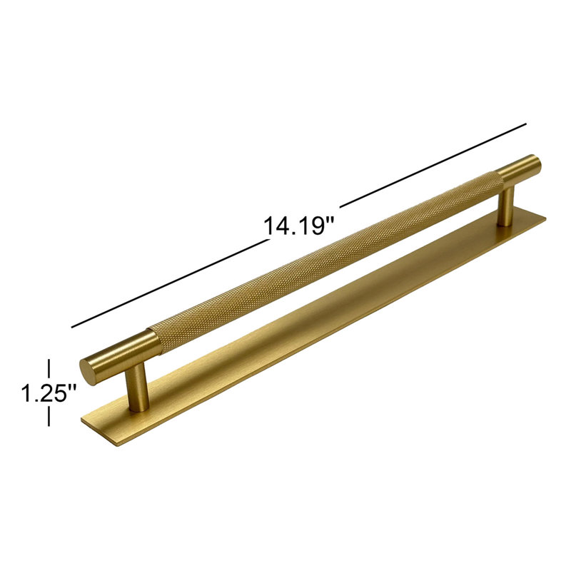 Texture Backplate Bar / Handle Pull