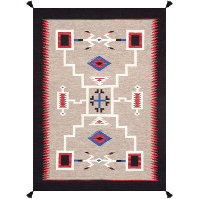 Tuscany Hand Knotted Wool Geometric Indoor Rug