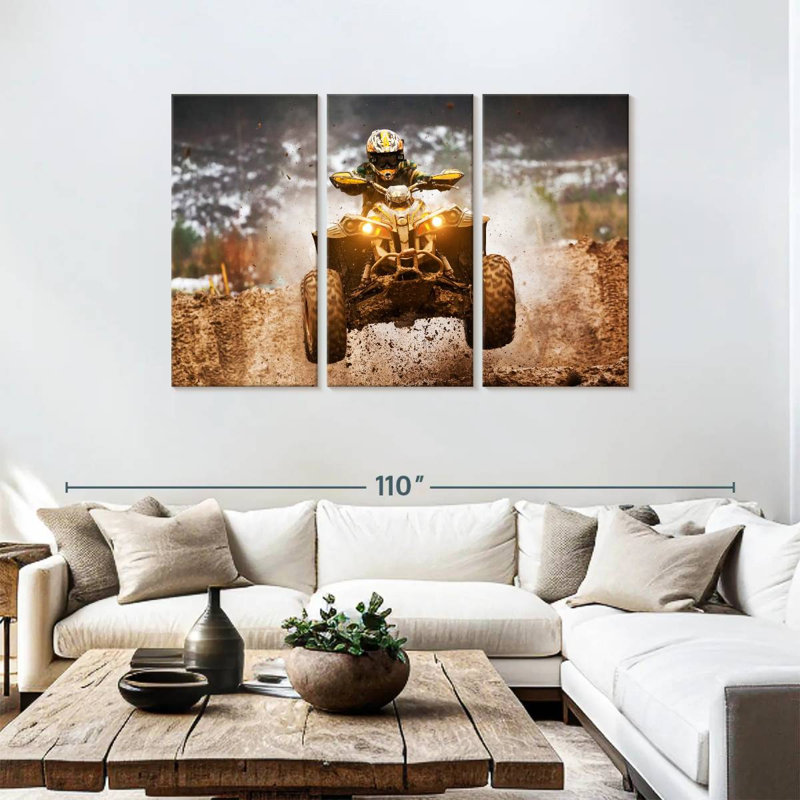 Sireci Extreme ATV, 48" H x 74" W
