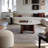 Modern Round Rock Panel Coffee Table-964849506-964849504