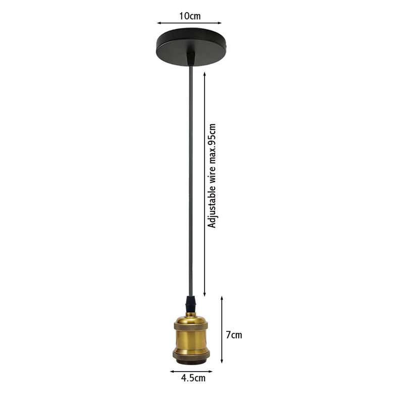 Marland 1 - Light Yellow Brass Bulb Pendant