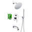 Système de douche complet avec valve brute-69259200