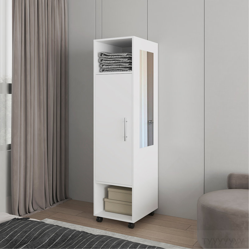 Garde-robe Boston, chambre à coucher, blanc, Blanc