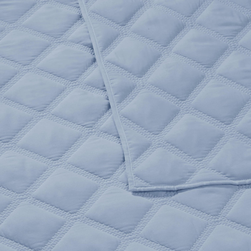 Everyday Quilt, Queen Quilt + 2 Shams, Ivory