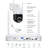 8CH 3K 5MP Security Camera System with 4pcs WIFI PTZ Cameras, Spotlight, AI Human Detection, 1TB HDD-80393432