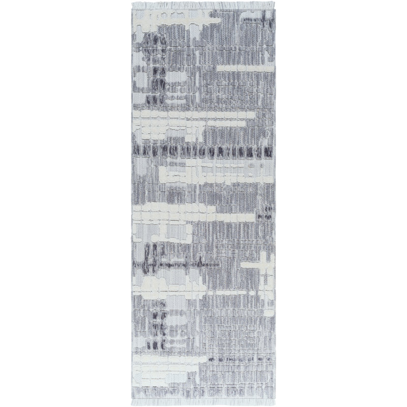 Abstract Indoor Rug, Rectangle 9'2" x 12'