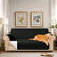 Microfibre/Microsuede Reversible Box Cushion Sofa Slipcover-1998516902
