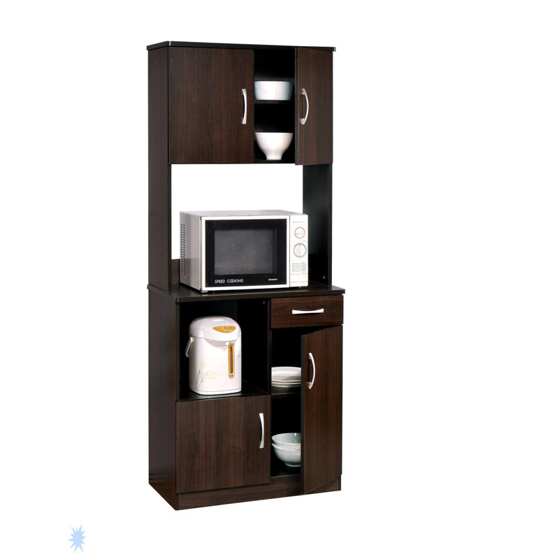 Armoire de cuisine Quintus en espresso