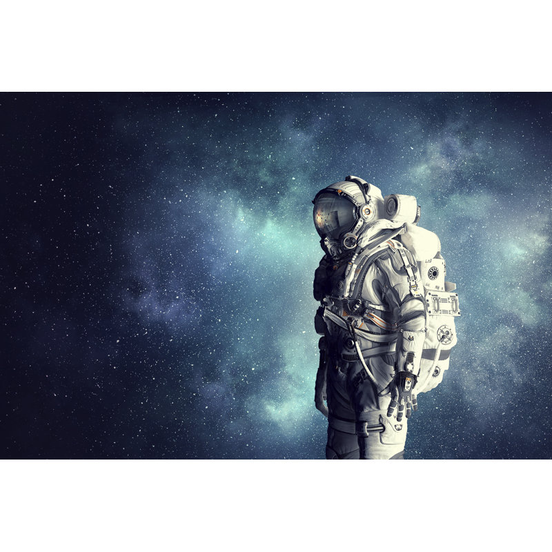 Space Suit by Sergey Khakimullin - Wrapped Canvas Print, 30cm H x 46cm W x 3.8cm D