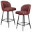 Benedit Swivel Upholstered Counter Stool (Set of 2)-565158088