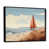 Black Floater Framed