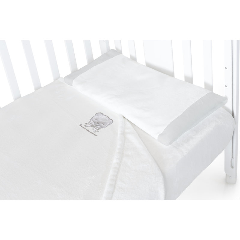 Coffey Animals 3 - Piece Standard Cot Sheet Set, Grey
