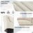 Wauseon 120"W Modular Chenille LAF RAF Sectional, Sofa Couch, 3 Seater-496229946