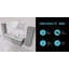 Ensemble de meuble-lavabo flottant 60 po avec plateau en acrylique et deux armoires latérales | Bois cannelé, rangement à fermeture en douceur et plomberie en forme de U-1764237901-1764237951