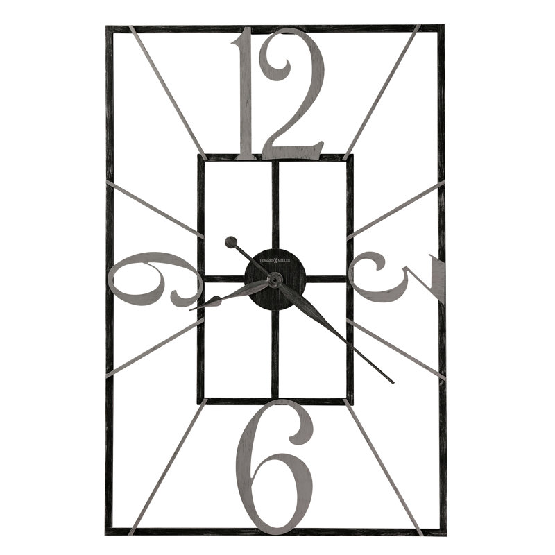 Antoine Metal Skeleton Wall Clock