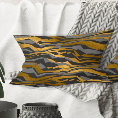 Coussins lombaires et à motif de vagues