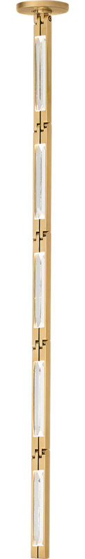 Catena 26 Pendant, Hand Rubbed Antique Brass, Surface, 2700 Kelvins