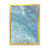 Toile avec cadre photo doré