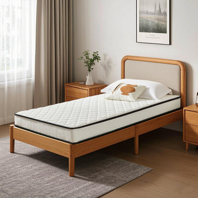 Wayfair Alwyn Home 6" Medium Euro Top Hybrid Innerspring Mattress