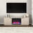 Yorklynville Rectangular TV Stand with 26" Crystal Fireplace for TV's up to 78"-1512697672