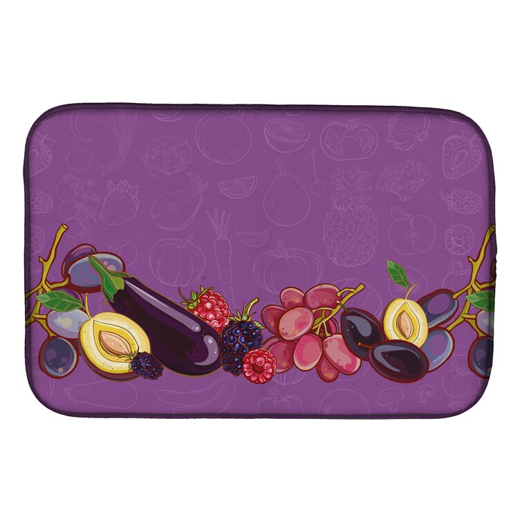 Caroline's Treasures Fruits and Vegetables Drying Mat