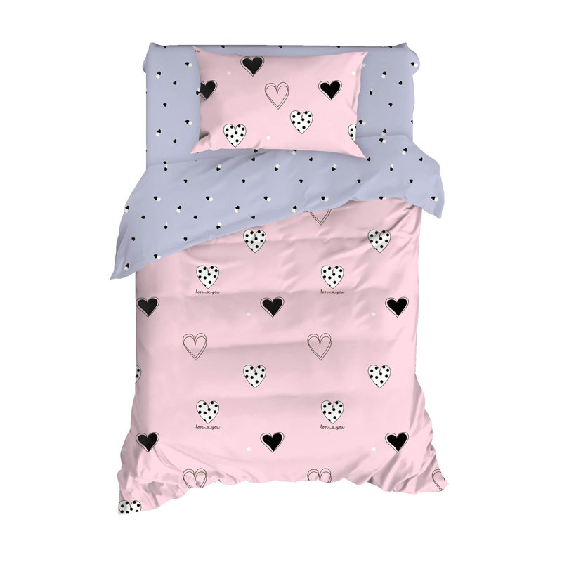 Ensemble de housse de couette 100% coton 3 pièces Ilwell