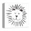 « jolie lion », art sur toile
