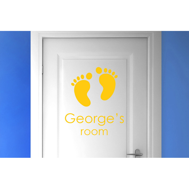 Wall Decal, Dark Yellow