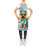 No Pattern Bib Apron