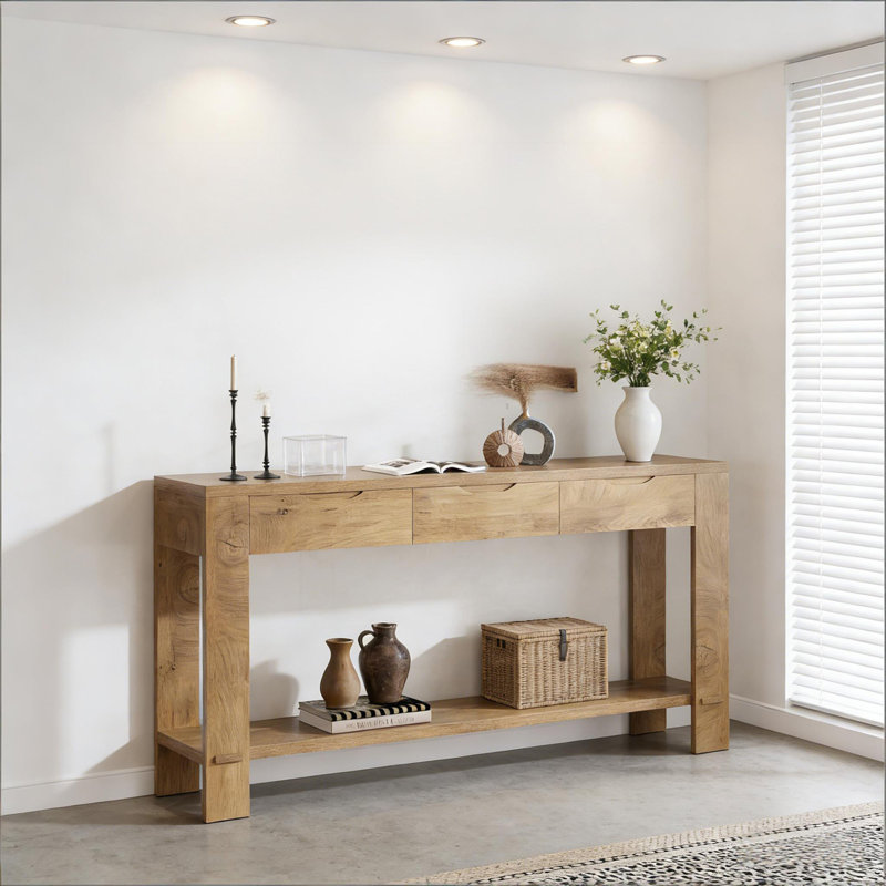Authentic Console Table,Entryway Table,Display Organizer